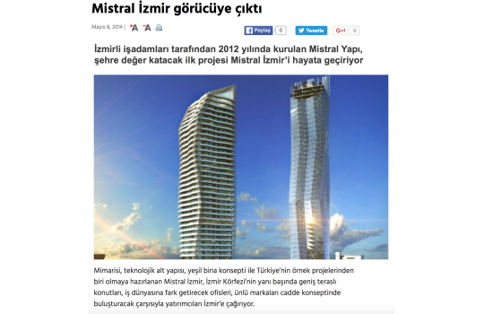 www.sozcu.com.tr - Mistral İzmir görücüye çıktı